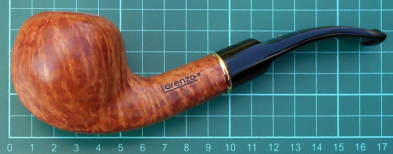 Lorenzo VIP Natural Superior Grain Smoking pipe